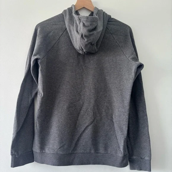 Men's Under Armour Charcoal Drawstring Hoodie w/ Large Front Pocket Size S - Picture 6 of 9